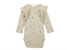 Name It white pepper blomstret body